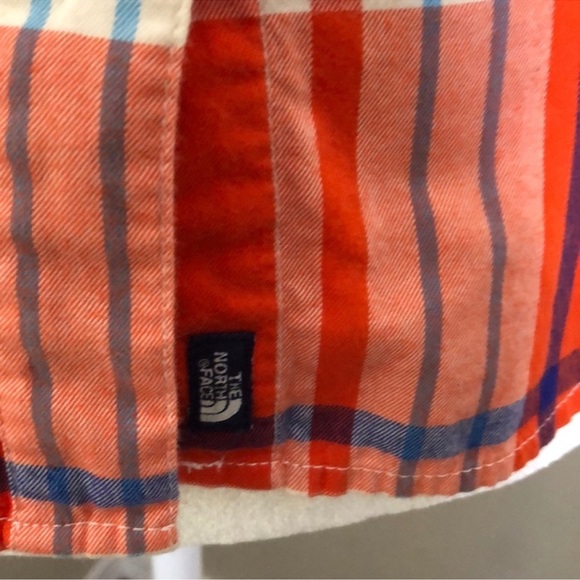 Plaid Button-Up Shirt - Red and Blue - Picture 4 of 5